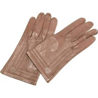 👉 Glove bruin onesize vrouwen Pre -owned Gloves Dior Vintage , Dames