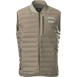 👉 Bodywarmer grijs goud mannen kinderen Kids The Glory In Gold We Trust , Heren