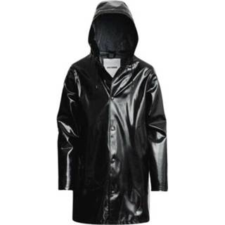 👉 Regenjas zwart l unisex senioren Stockholm Opal Raincoat Stutterheim ,