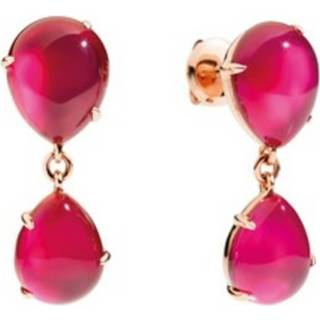 👉 Rouge rood onesize vrouwen Pomellato - Pob50509R0000Syru Passion Or. 9KT Oro Rosa Sintetico , Dames