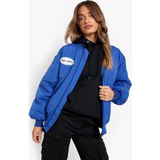 👉 Gewatteerd Dsgn Studio Bomberjack, Cobalt