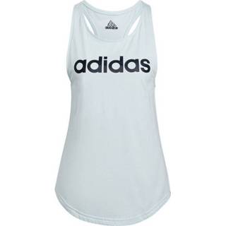 👉 Adidas - Women's Loungewear Essentials Loose Logo Tank - Tanktop maat XS, grijs