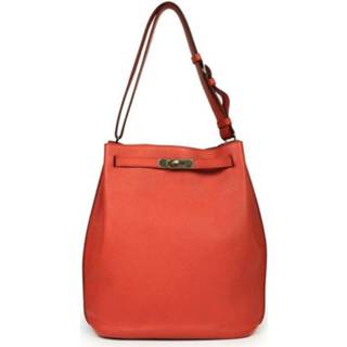 👉 Rouge rood onesize vrouwen Pre-owned So Kelly en cuir Hermès Vintage , Dames