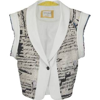 👉 Beige vrouwen Jacket Forte , Dames