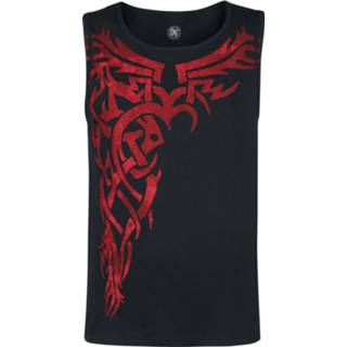 👉 Tattoo zwart mannen m Outer Vision - Wings Tanktop 4064854692350