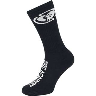 👉 Sokken zwart unisex kraagv Rise Against - Logo Socken 4064854441125