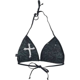 👉 Bikini groen vrouwen m Rock Rebel by EMP - Bikinioberteil mit Prints Top 4064854446250