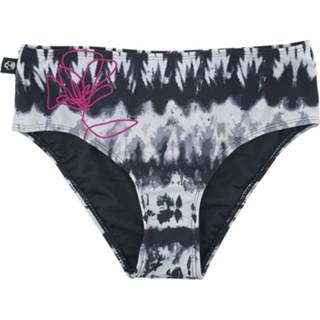 👉 Bikinislip zwart wit vrouwen m R.E.D. by EMP - Bikinihose mit Print und Batikmuster Bikini Slip 4064854447264