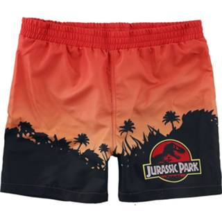 👉 Zwembroek mannen meerkleurig kinderen Jurassic Park - Kids Logo und Skyline 4064854484115