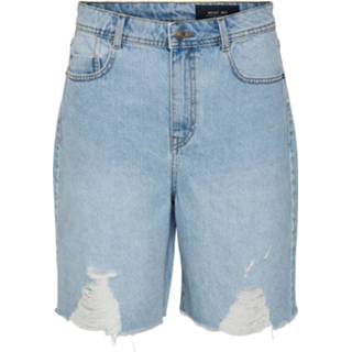 Noisy may - nmdrew destroy bermuda korte broek vrouwen blauw s Bermuda blauw vrouwen s Noisy May - NMDREW DESTROY Korte broek 5715219717803