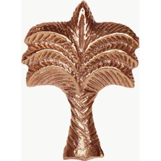 👉 Deurknop metaal active Doing Goods Wanda Palm Tree Copper - Per Stuk 8720598642964