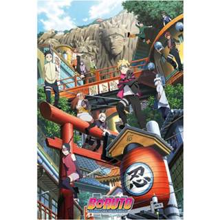 👉 Poster unisex Hoofdmateriaa Papier meerkleurig Boruto - Groupe Konoha 3665361073291
