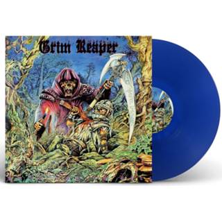 👉 Reaper blauw unisex Grim - Rock you to hell LP 803341534636