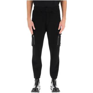 👉 Sweatpant zwart l mannen Slim cargo sweatpants Neil Barrett , Heren 7417302483432