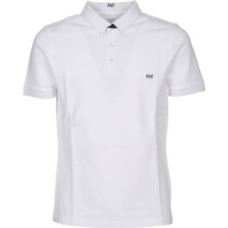 👉 Poloshirt wit mannen Polo Shirt Fay , Heren