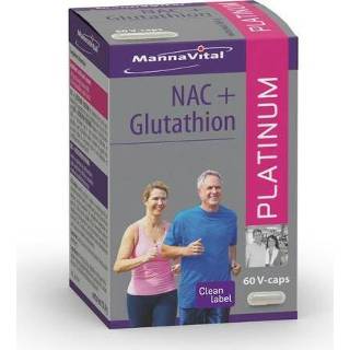 👉 Gezondheid mannen Mannavital NAC & Glutathion Platinum Vegicaps 5412339103591