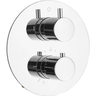 Chroom Saniclear Talpa ronde inbouw kraan thermostatisch 7434230731749