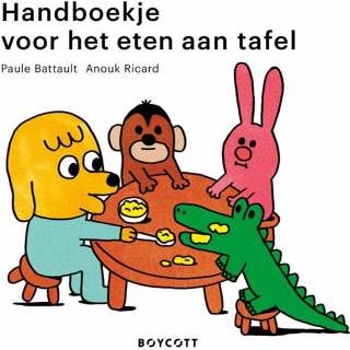 👉 Handboek Handboekje voor het eten aan tafel 9789492986412