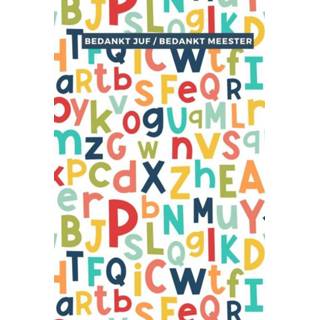 👉 Afscheidscadeautje Bedankt Juf en Meester Cadeau - Afscheidscadeau 9789464483505