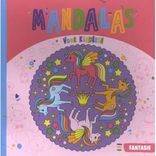 👉 Mannen kinderen Mandala's voor - Fantasie 9789464322880