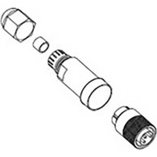 👉 Molex 1300170015 Mini-Change Field Attachable, Female Connector, 4 Pole, Cable Range: 5.08-11.43mm Outside Diameter with I 2050007091370