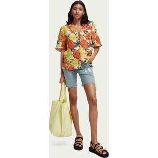 👉 Scotch & Soda Linnen hawaïblouse