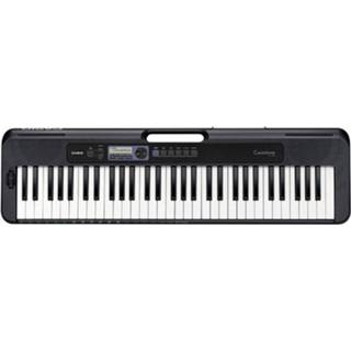 👉 Casio Casiotone CT-S100AD Keyboard Zwart lichttoetsen, Incl. netvoeding