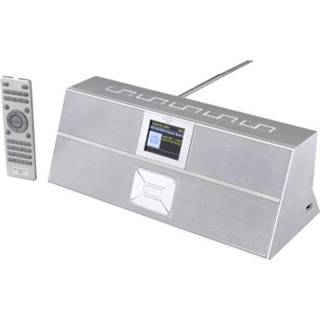 👉 Tafelradio Soundmaster IR3300SI met internetradio Internet, DAB+, VHF (FM) AUX, Bluetooth, DLNA, Internetradio, FM, USB, WiFi Geschikt voor 4005425009870