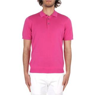 👉 Shirts korte mouw roze mannen D0Gn202 Short sleeve shirt Drumohr , Heren