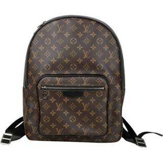 👉 Backpack bruin onesize vrouwen Pre-owned Macassar Josh Louis Vuitton Vintage , Dames