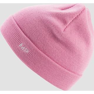 👉 Beanie wit roze MP - Mauve/Wit 5059883086224