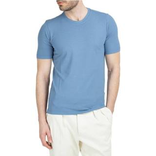 👉 Short sleeve blauw mannen t-shirt Lardini , Heren