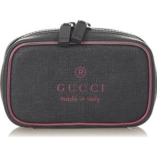 👉 Etui zwart onesize vrouwen Tweedehands Gucci Vintage , Dames