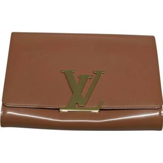 👉 Clutch beige onesize vrouwen Pre-owned Flap Louis Vuitton Vintage , Dames