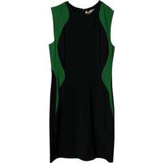 👉 Sleeveless zwart l vrouwen Contrast Dress in Rayon Stella McCartney Pre-owned , Dames