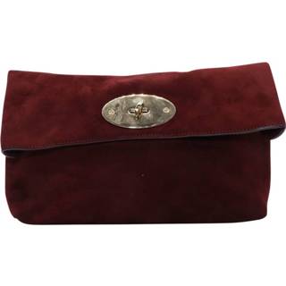 👉 Clutch rood s vrouwen Clemmie Oversized Mulberry Pre-owned , Dames