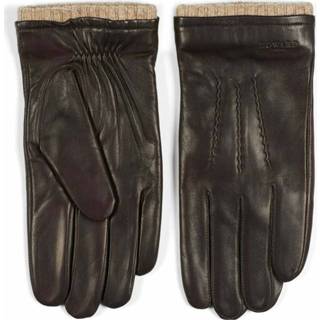 👉 Glove bruin leather l mannen Gloves Ted Howard London , Heren