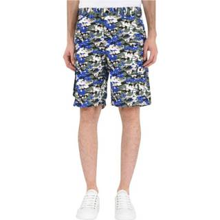 👉 Bermuda blauw mannen in ripstop camo Costume National , Heren