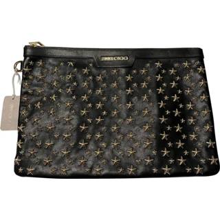 👉 Clutch zwart onesize vrouwen Derek Stars Jimmy Choo Pre-owned , Dames