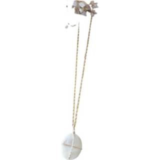 👉 Halsketting wit onesize vrouwen Collier Marie 04 M. Tamburini , Dames
