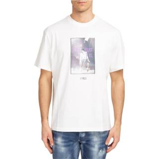 👉 Short sleeve wit l mannen Men's t-shirt Throwback. , Heren