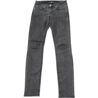 👉 Skinnyjeans grijs XS vrouwen Pre-owned D01 Stonewash Skinny Jeans in Denim Saint Laurent Vintage , Dames