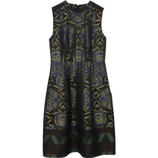 👉 Sleeveless zwart polyester m vrouwen Jacquard Dress in Etro Pre-owned , Dames