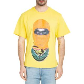 👉 Short sleeve geel l mannen t-shirt crew neckline Mask21 IH NOM UH NIT , Heren