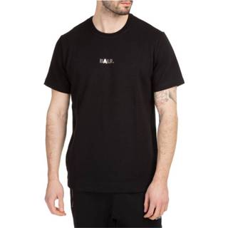 👉 Short sleeve zwart XL mannen t-shirt crew neckline Q-Series Balr. , Heren