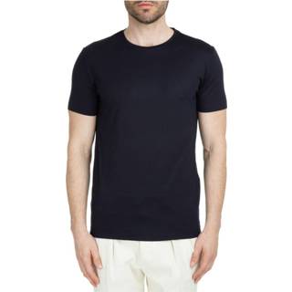 👉 Short sleeve blauw XL mannen t-shirt Easy Wear Lardini , Heren