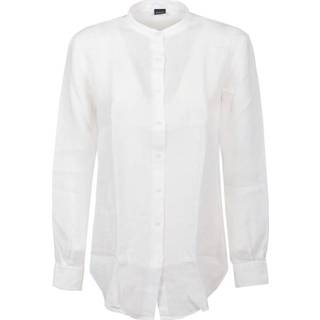 👉 Shirt lange mouw wit l vrouwen Long Sleeve Fay , Dames