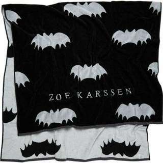 👉 Handdoek zwart onesize vrouwen Overal vleermuizen Zoe Karssen , Dames 8720066036516