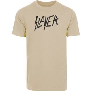 👉 Shirt mannen m zand Slayer - Logo T-shirt 4064854689510