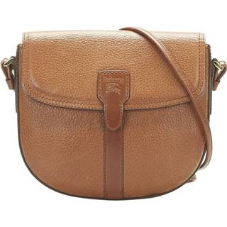 👉 Crossbodytas bruin leer onesize vrouwen Gebruikte leren Burberry Vintage , Dames